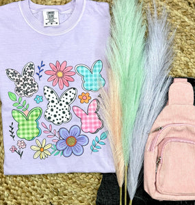 Bunny Head Collage Tees