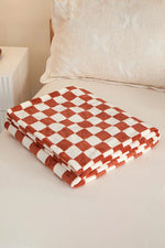 Load image into Gallery viewer, Checkered Throw Blanket
