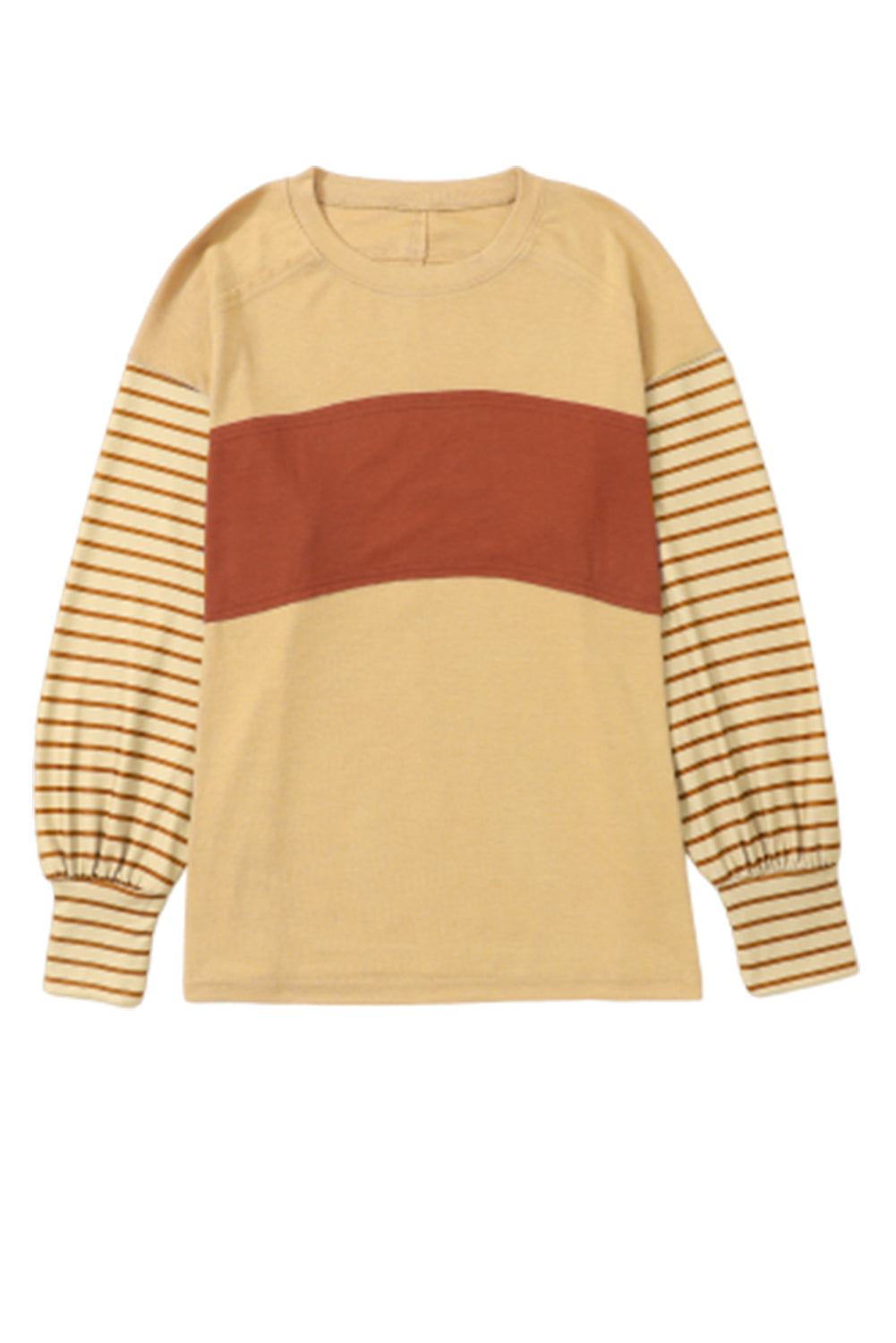 Colorblock Striped Top