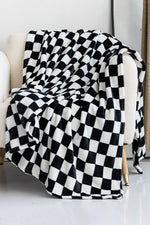 Load image into Gallery viewer, Checkered Throw Blanket
