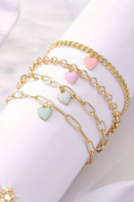 Load image into Gallery viewer, Valentine Hearts Bracelet Set
