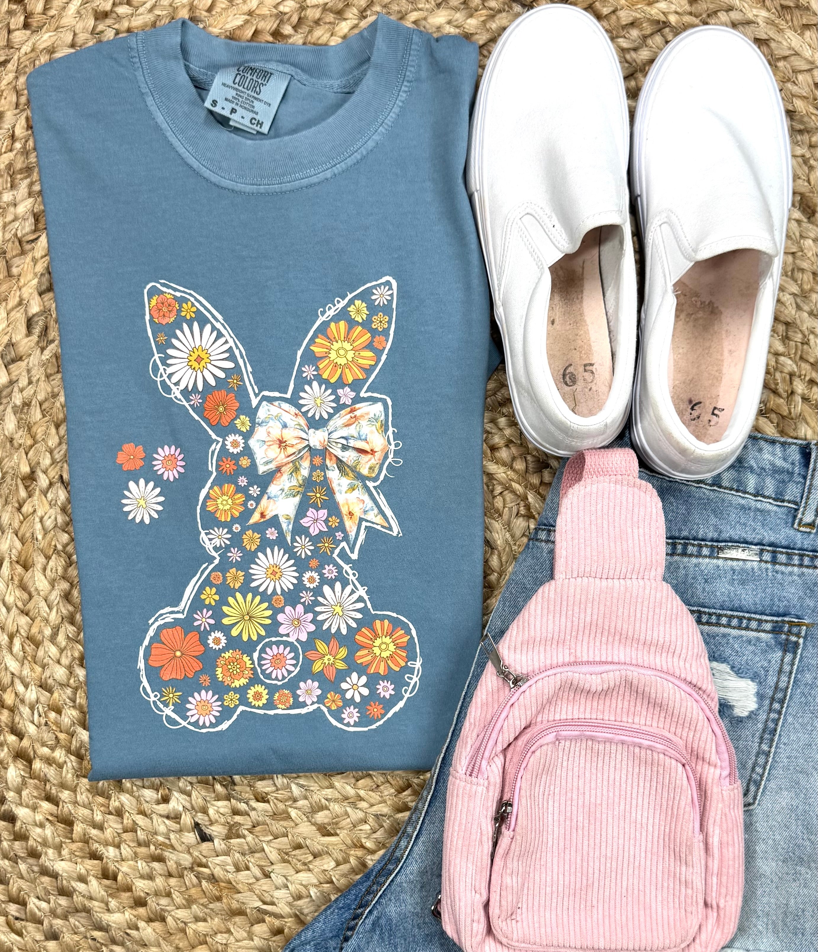 Floral Bunny Tees