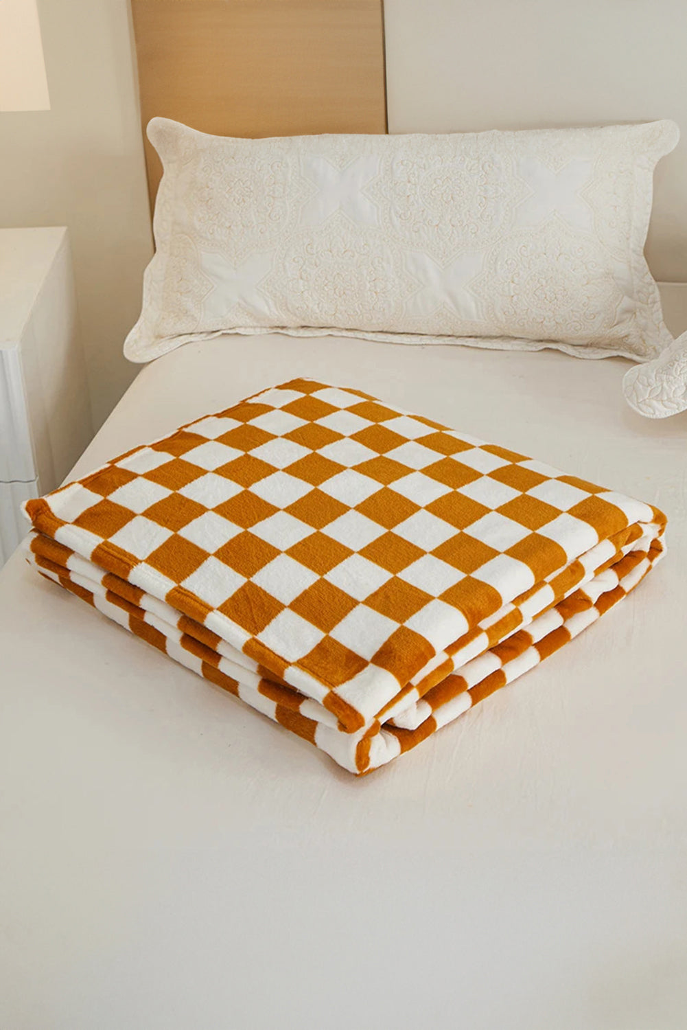 Checkered Throw Blanket