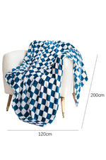 Load image into Gallery viewer, Checkered Throw Blanket
