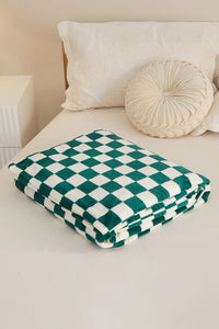 Checkered Throw Blanket