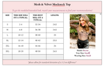 Load image into Gallery viewer, Mila Mesh &amp; Velvet Mockneck Top
