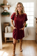 Load image into Gallery viewer, Elly Velvet Dress
