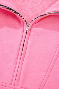 Quarter Zip Pocket Sweatshirt