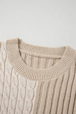 Load image into Gallery viewer, Khaki Knit Sweater
