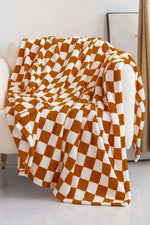 Load image into Gallery viewer, Checkered Throw Blanket
