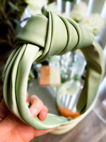 Load image into Gallery viewer, Satin Knot Headband
