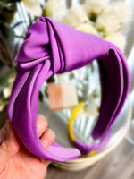 Load image into Gallery viewer, Satin Knot Headband
