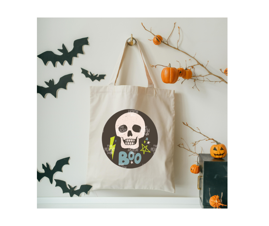 Boo Blue Halloween Bag